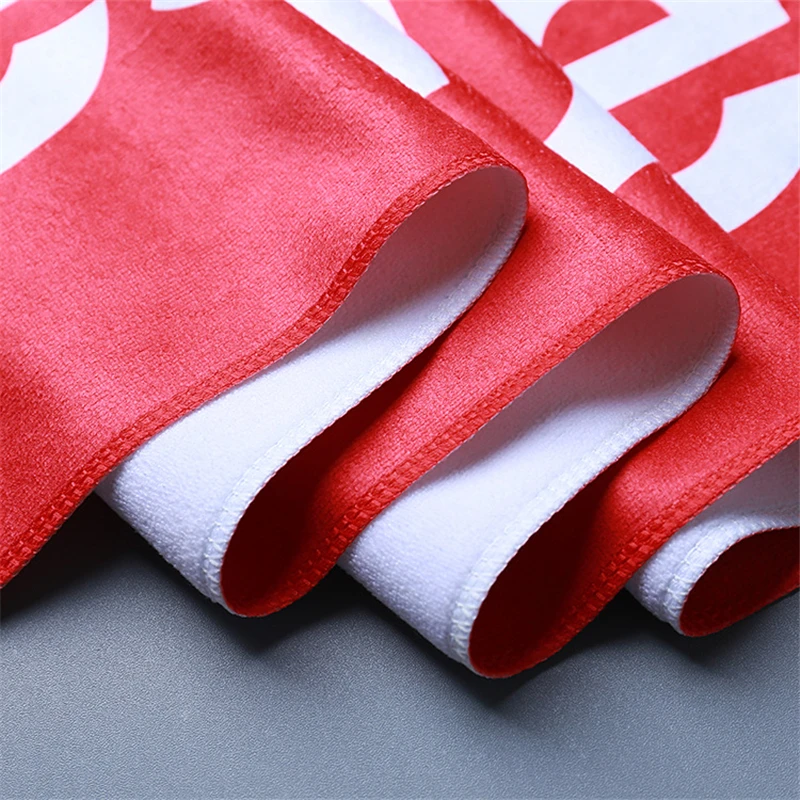 Custom Sports Fitness Microfiber Bath Towel Printed Logo Advertising Stars Should Help Hand Towel Photo Customize Face Cleaning 4