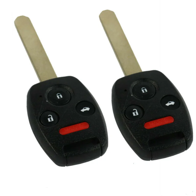 2 х Автомобильный пульт дистанционного управления брелок для Honda Civic 2006-2013 Замена 35111-SVA-305