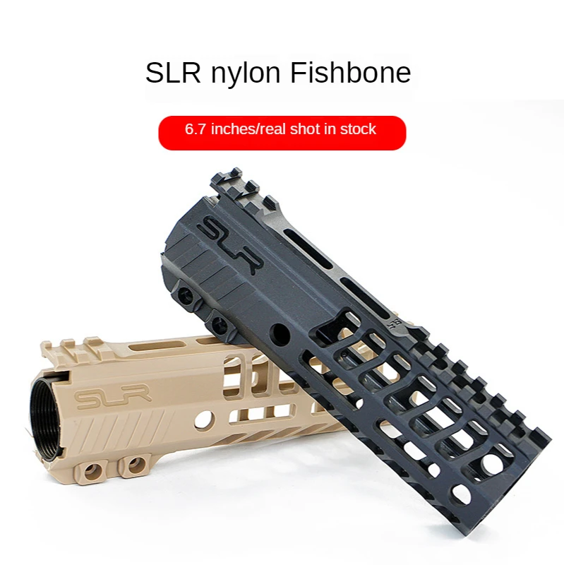 

Slr Nylon Fishbone Slr Handguard Chip 5.5/6.7/10 Inch h Fishbone Guide Rail Water Bomb Modification Accessorie