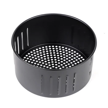 

Air Fryer Replacement Basket, Non Stick Sturdy Roasting Cooking Stainless Steel Baking Tray for All Air Fryer Oven