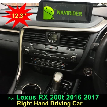 

NAVIRIDER Car Android 7.1 multimedia player For Lexus RX 200t RX200t 2016 2017 GPS Navigation Player Radio Stereo Right Driving