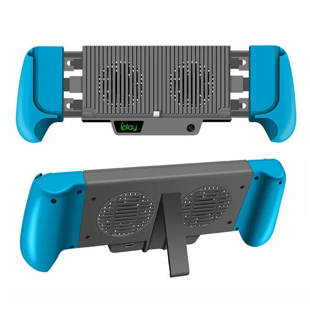 

Console Battery Pack Charger with Cool Fan For Nintend Switch/Switch Lite USB Type-C Adjustable Game Gamepad Holder Stand