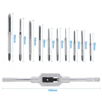 

Metric Mini Screw Taps Dies Kit M1-M3.5 + Torque Wrench Handle Tool Set