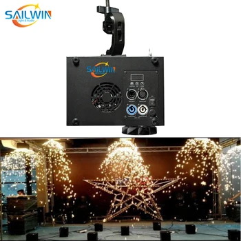 

Waterfall Fountain 400W Wireless DMX Remote Cold Spark Machine Fireworks For Wedding Party Sparkular Machine MSDS TI Powder