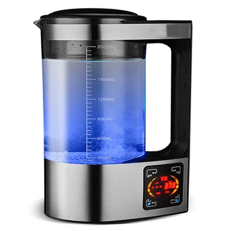 

2L Electric Kettle Water Filter Rich Hydrogen Water Bottle Alkaline Water Ionizer Machine Drink Hydrogen Water Generator