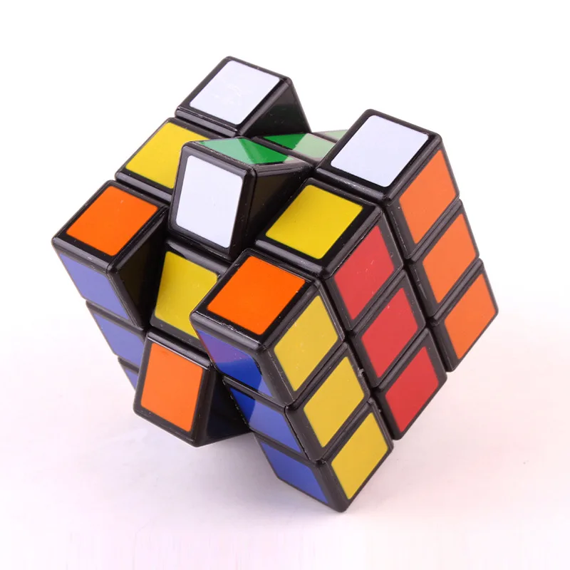 Магический кубик 3х3х3, профессиональный анти-стресс магнитные шарики нео-кубы головоломки игрушки для детей и взрослых - Цвет: Black bottom