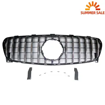 

Front Grill For Mercedes Benz GLA X156 GLA200 GLA250 GLA45 AMG 2017 2018 2019 GT R Panamericana Bumper grille Mesh Protection