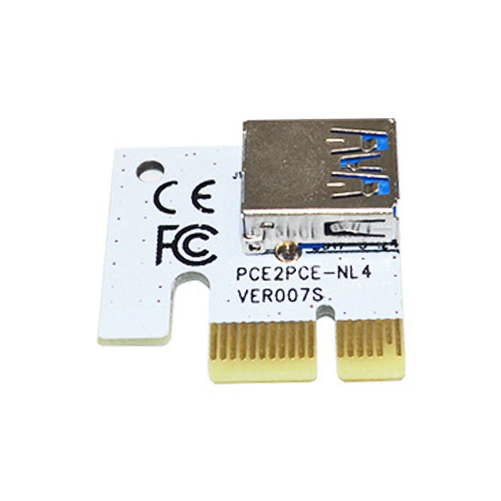 미니 PCI-E 확장 라인 카드 어댑터 USB 3.0 PCI-E 1X  16X 그래픽 확장 케이블 (PC 컴퓨터 확장 케이블 공급 용)