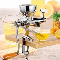 Stainless steel manual juicer Meat, fruit, vegetables, wheatgrass press Household kitchen tools  Hand - operated juice machine 1