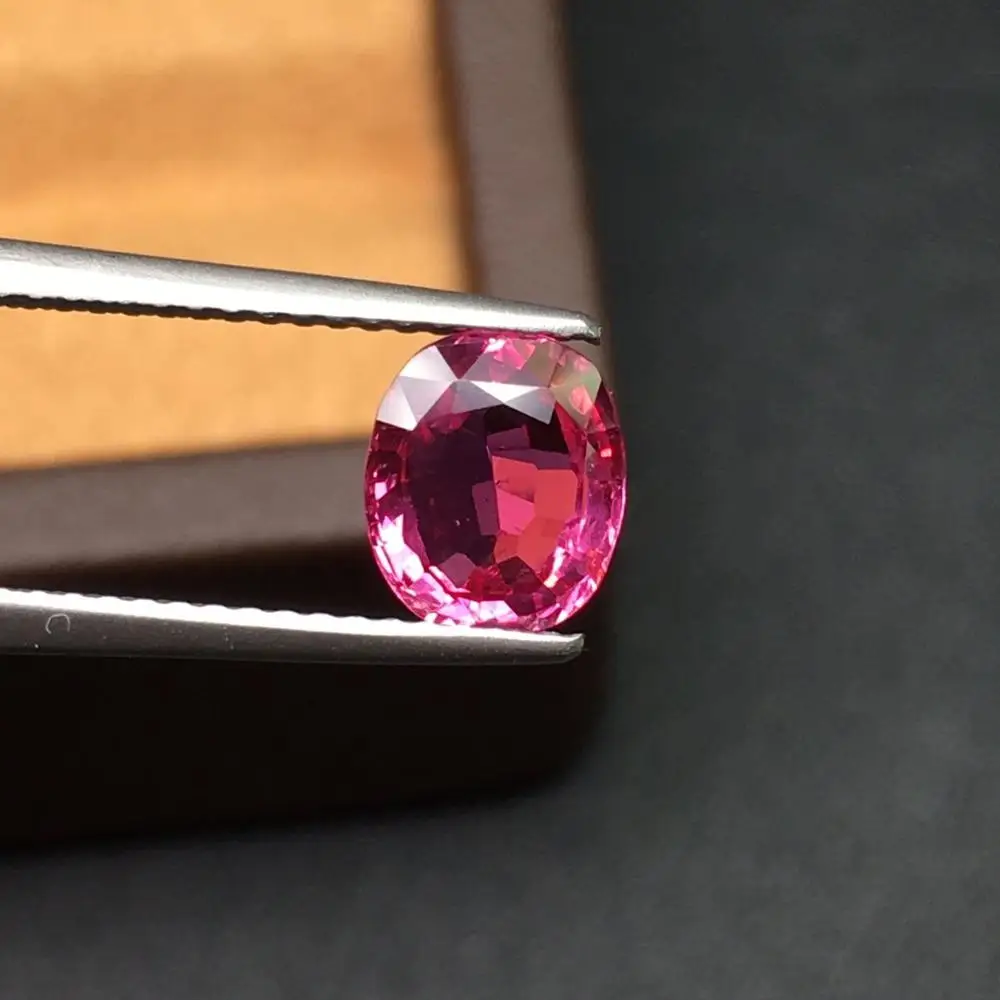 L403 розовый сапфир 1.51ct падпарадша натуральный ненагреваемый свободные