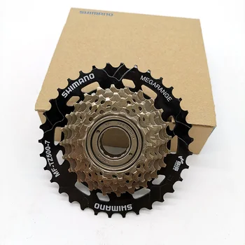 

Shimano Bicycle Freewheel MF-TZ500 7 Speed Cassette Sprocket 14-34T for MTB Bike
