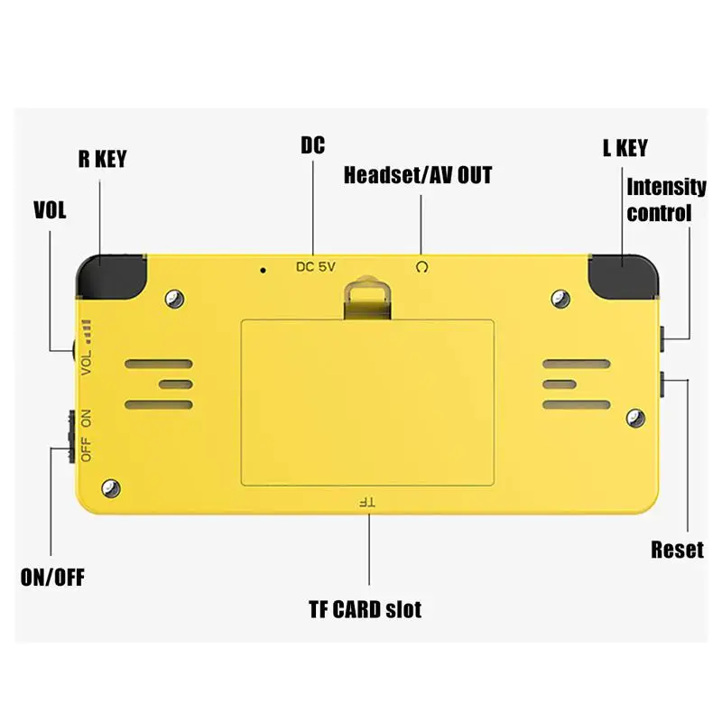 EastVita 2,7 дюймов Мини Ретро игровая консоль LDK второго поколения игровая консоль Мини Портативная семейная Ретро игровая консоль 828