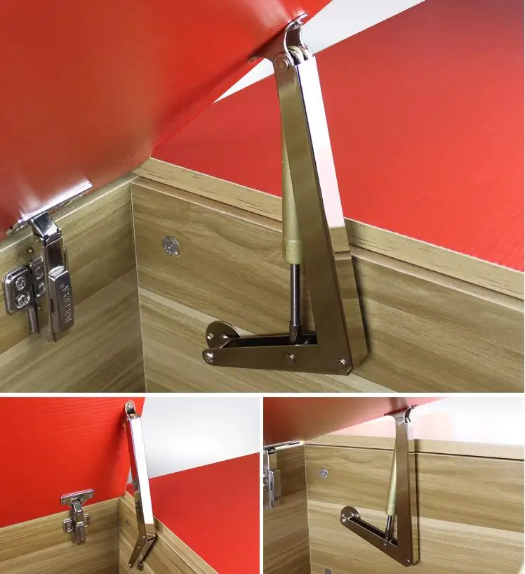 alta qualidade móveis dobradiça tatami suporte hidráulico haste gaveta livre parar elevador suporte buffer porta pneumática ferragem