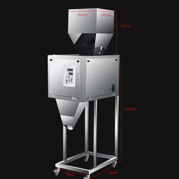 

110V 220V Quantitative Filling Machine Automatic Weighing Packaging Machine for Tea Bean Seed Particle
