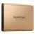 Gold SAMSUNG Внешний SSD T5 USB3.1 USB3.0 250 ГБ 500 ГБ 1 ТБ жесткий диск Внешние твердотельные накопители HDD для ноутбука компьютера настольного ПК 240 гб ссд ssd жесткий диск ssd внешний внешний жесткий диск - Цвет: Gold