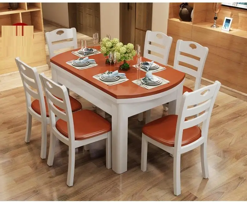 Mueble Comedor A Langer Tavolo Piknik Masa Sandalye Redonda Dinning Set Marmol винтажный стол для столовой