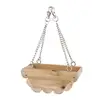 Hanging Boat Swing Mouse Parrot Bird Cat Hamster Bed Cage Toys