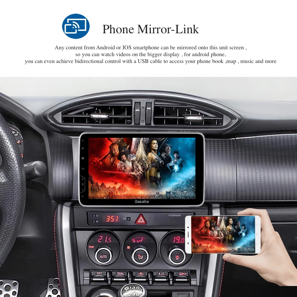 Clearance Android 9.0 Car 2 Din GPS Radio Universal Angle Adjustable 10.2" IPS Full Screen Multimedia 4Gb+64Gb HDMI DSP WIFI BT RDS Map 2 Clearance Android 9.0 Car 2 Din GPS Radio Universal Angle Adjustable 10.2" IPS Full Screen Multimedia 4Gb+64Gb HDMI DSP WIFI BT RDS Map 2
