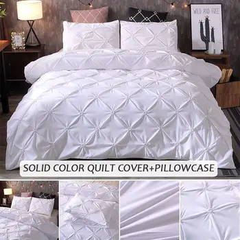 

Bedding Sets 7size Red Duvet Cover Home Hotel Bed Gift Luxury Quilt Cover Pillow Case New