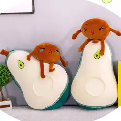Рождественские подарки плюшевые подушки авокадо игрушечные овощи мягкие милые фрукты куклы Дети для детей Прямая поставка