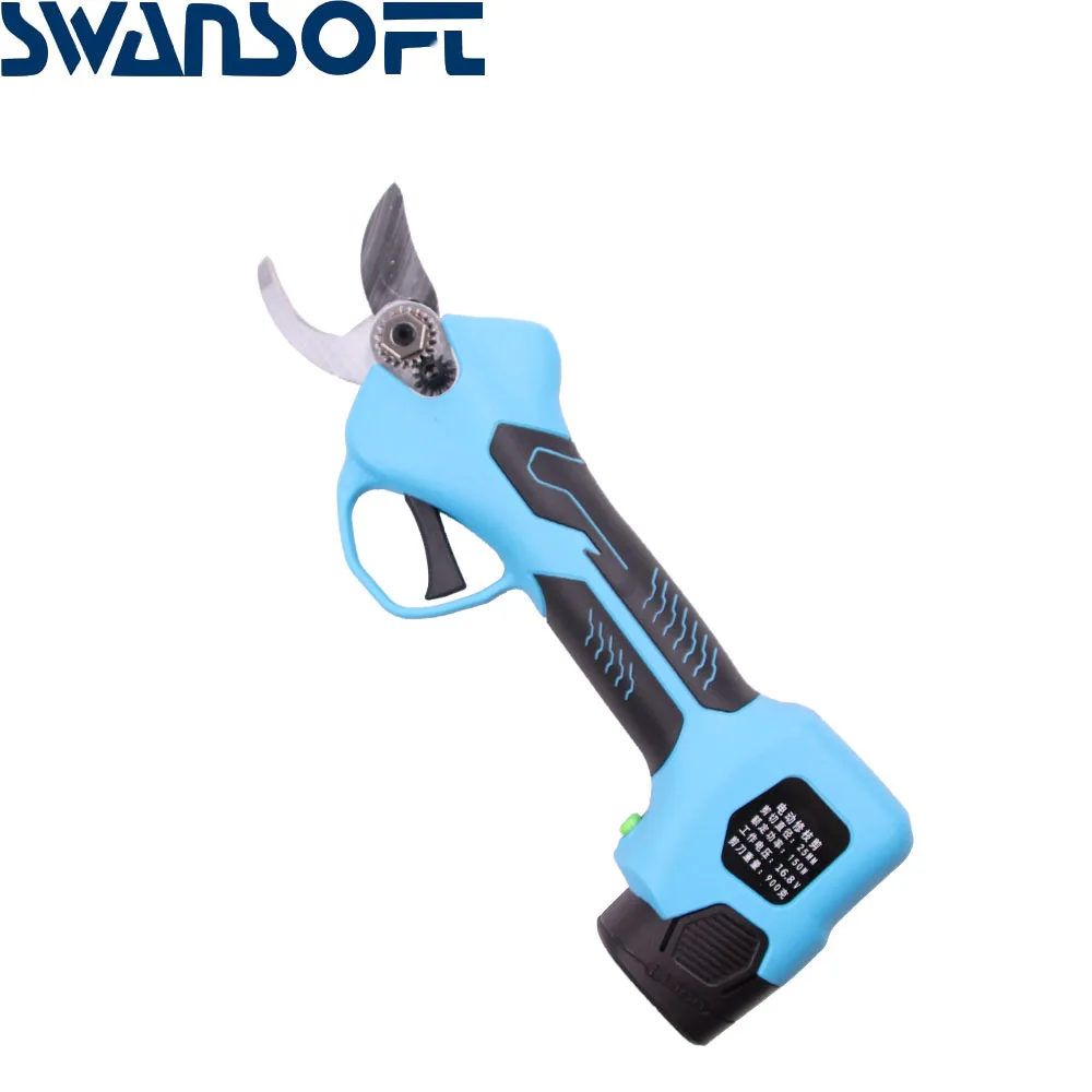 

SWANSOFT 16.8V Cordless Rechargeable Electric Pruning Scissors Pruning Shears Garden Pruner