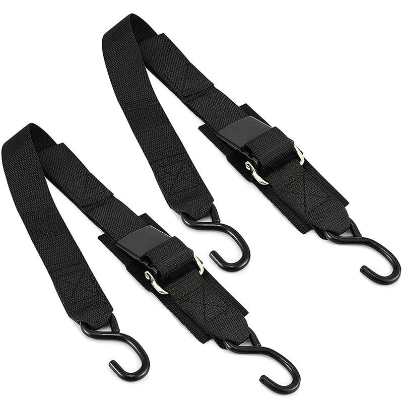 

Boat Transom Tie Down Straps to Trailer Buckle Strap for Marine Jet Ski PWC Trailers 2Inch X 4Feet,1200 LBS Capacity