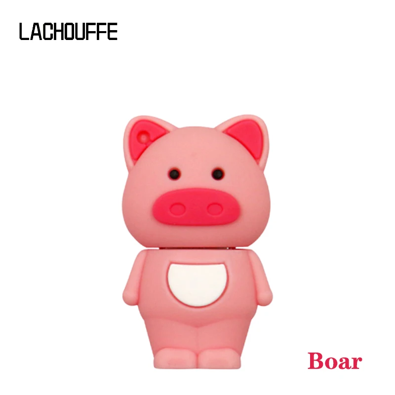 Boar Новое поступление, usb флеш-накопитель с животными, флешка 128 ГБ, 64 ГБ, 32 ГБ, 16 ГБ, 8 ГБ, 4 Гб, флеш-карта памяти, Флеш накопитель, модель зодиака, u-диск - Цвет: Boar