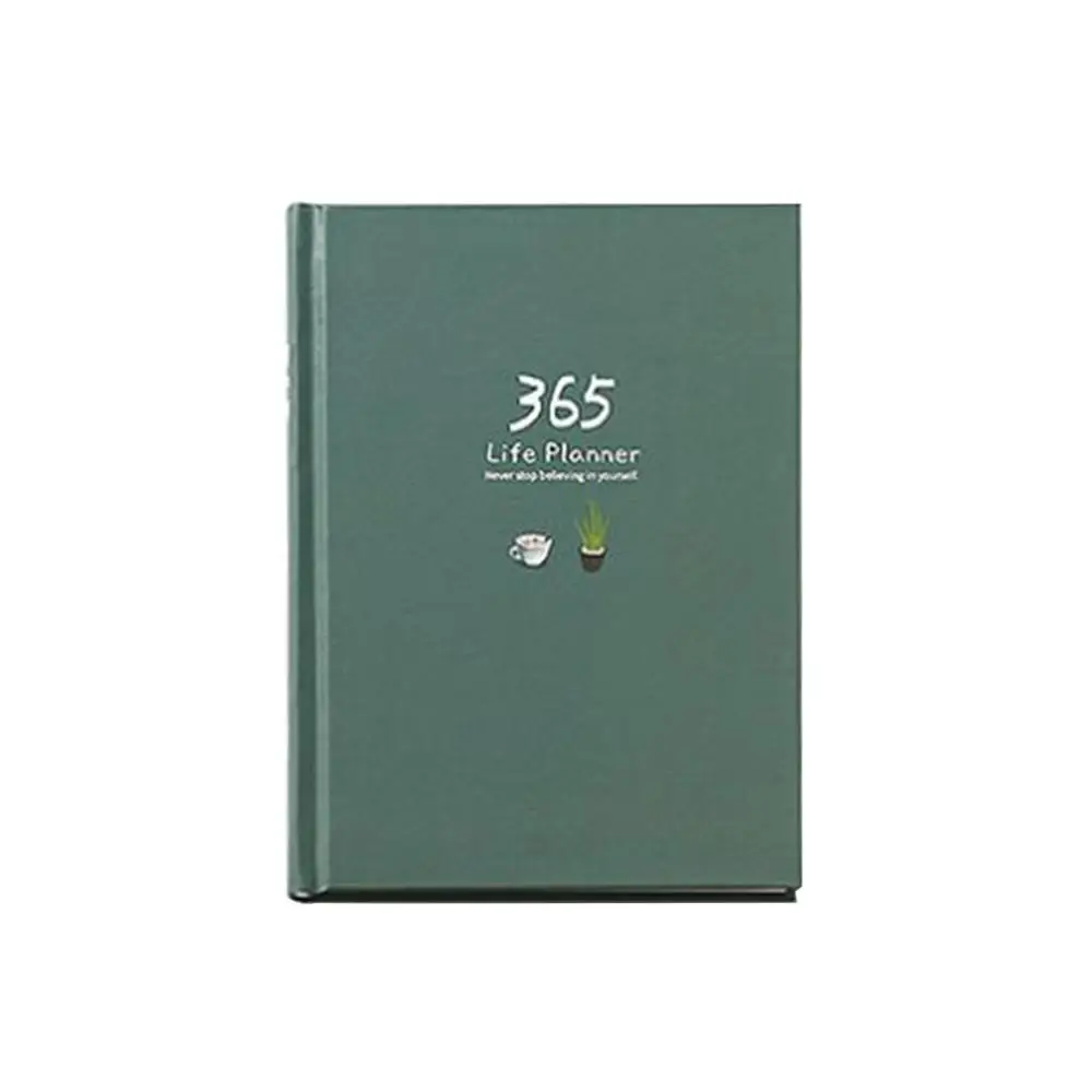 365 дней личный дневник планировщик блокнот ежедневник в твердой обложке офис еженедельный график LX9A - Цвет: 2