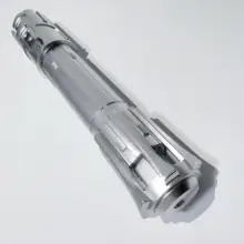 Бен соло световой меч Металлическая рукоятка комплект крест охранной рукоять из Звездных Войн освещение Neopixel Blade