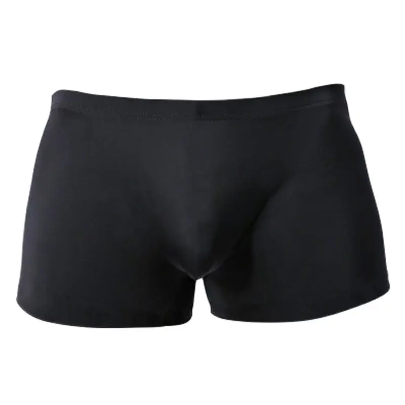 Mens Ice Silk Boxers Breathable Transparentes men UnderMear Boxer Sexy Homme Jockstrap Gay Fetish Homens One-Piece Shorts | Мужская