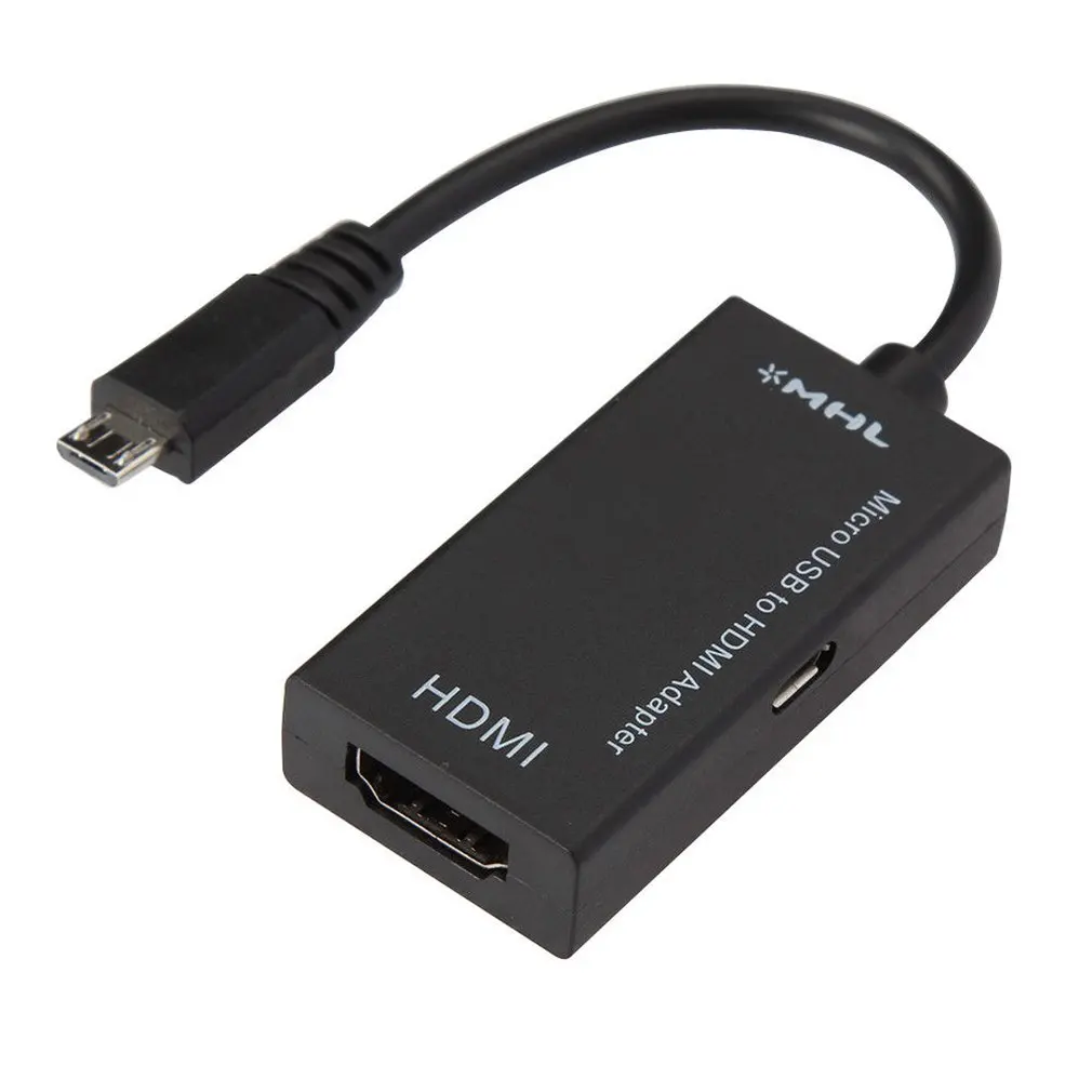 Micro USB к HDMI tv Out HD tv MHL Кабель-адаптер для телефонов планшетов быстрое зарядное устройство