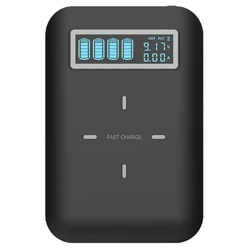 

3 in 1 Multi-Function Protable Charger Box 18650 Battery Charger PD Protable Charger Box with Wireless Charger Function