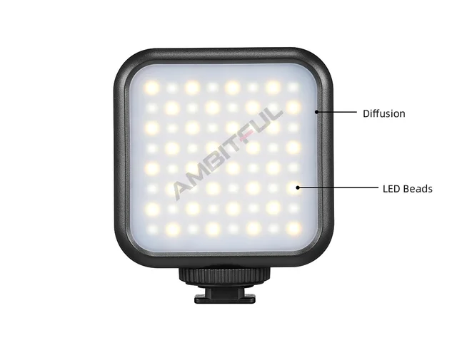 Luz LED De Video Godox LITEMONS LED6Bi RGB Bicolor - CRI 95, 3200K-6500K, 13 Efectos, Batería 1800mAh