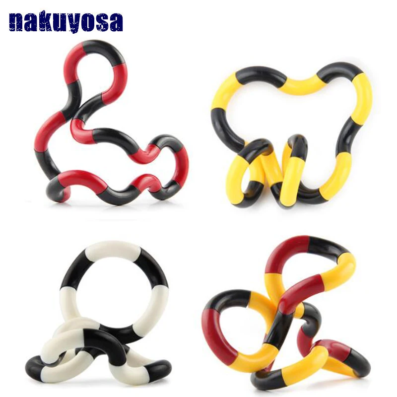 

random send Fidget Anti Stress Toy Twist Adult Decompression Toy Child Deformation Rope Perfect for stress kids to play toys