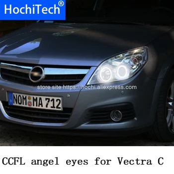 

HochiTech ccfl angel eyes kit white 6000k ccfl halo rings headlight for Opel Vectra C Caravan 2005 2006 2007 2008