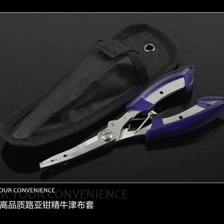 

Stainless Steel Multi-functional Forceps Fishing Pliers qu gou qian Lure Fishing Gear Fish Lip Grip Pliers
