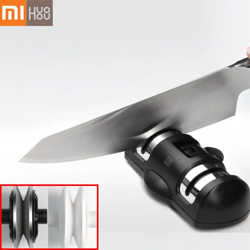 XIAOMI Mijia HUOHOU HU0045 Sharpen Stone Double Wheel Whetstone Sharpeners K-nife Sharpening Tool Grindstone Kitchen Tools
XIAOMI Mijia HUOHOU HU0045 Sharpen Stone Double Wheel Whetstone Sharpeners K-nife Sharpening Tool Grindstone Kitchen Tools