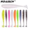 Leurres de pêche WADIREN Easy Shiner 50mm 75mm 95mm Wobblers de pêche à la carpe leurre souple Silicone artificiel Double couleur appâts ► Photo 1/6