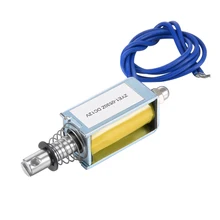 Uxcell ZYE1(TAU)-0530Z DC 12V Push Pull Тип открытая рама Электромагнит