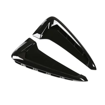 

Truck Side Wing Fender Trim For BMW Black 2 pcs Air Guide Vents ABS Parts