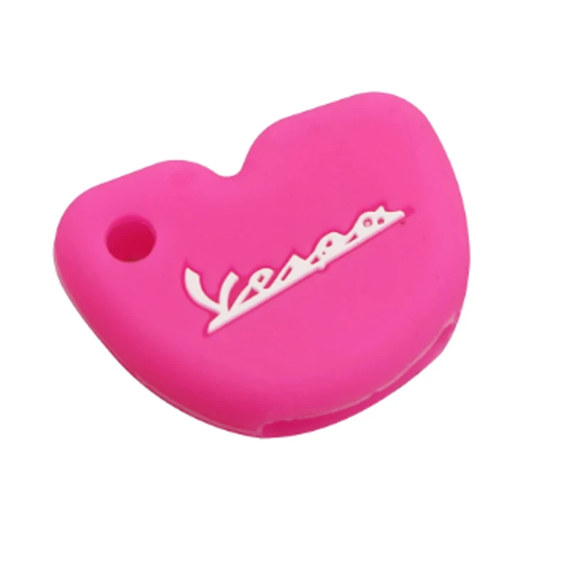 Silicone Car Key Case Protection Cover Cases Fit for Vespa Enrico Piaggio GTS300 LX150 Fly 125 3vte Gts 200 Motorcycle Key