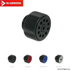 Barrow – Valve d'échappement G1/4 ", en laiton, automatique et manuelle, pour système de refroidissement à eau d'ordinateur, TPQZ V2 