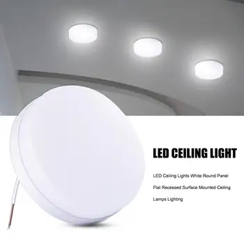 

Showing Installation Round Disc Plate Lamp LED Ceiling Light Eye Protection Energy-saving For Living Room Study Kitchen Bathroom