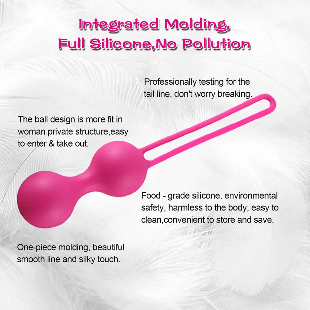 Beads Vaginal Ball Sex Toys for Women Silicone Smart Geisha Kegel Ball Simulator Vagina Chinese Ben Wa Ball Tightening Exerciser H41367306917e4be9b2cfd2e4cd4016bb5