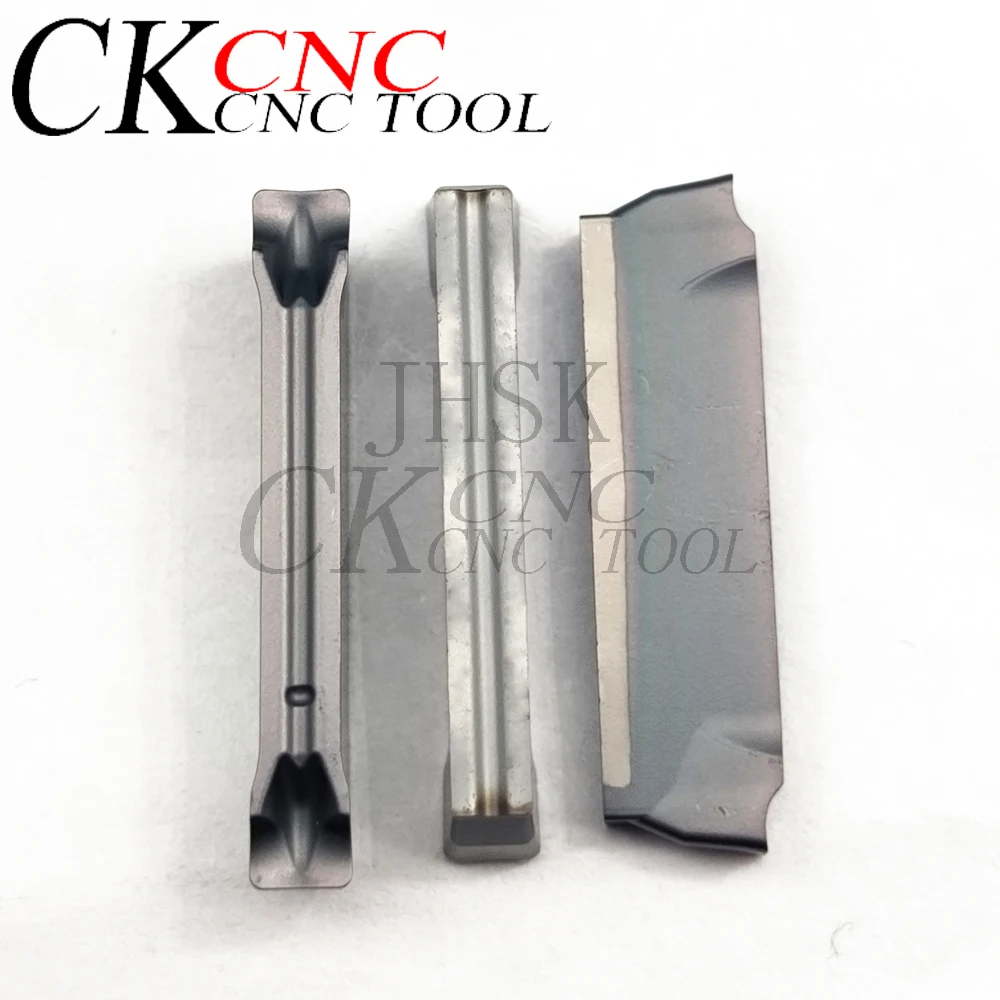 

10pcs/set MGMN3004-JM ZM2125 Turning carbide Grooving inserts CNC Lathe Slotted Blade Cutting Turning Tool MGMN 3mm Blade