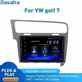 

Android 10.0 Car Radio for VW Golf 7 Multimedia 2013 2014 to 2017 Golf7 Stereo Autoradio DSP Audio IPS Carplay HDMI 4Gb+64Gb