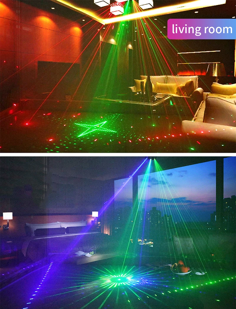 Efek Lampu Laser Galaxy Lampu Proyektor 