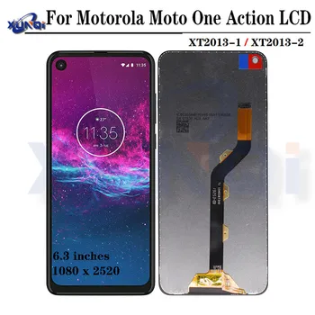 

6.3" Original LCD Screen For Motorola Moto One Action XT2013 P50 LCD Display With Touch Digitizer Screen Assembly