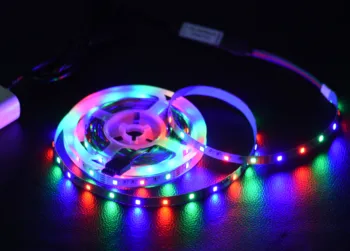 

USB LED Strip DC 5V 50CM 1M 2M 3M 4M 5M Mini 24Key Flexible Light Lamp SMD 2835 Desk TV Lighting luces led tv backlight