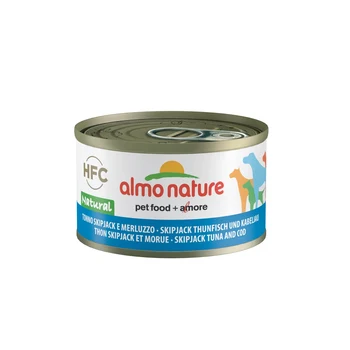 

Almo nature D/dogs with striped tuna and cod Skip Jack tuna 0,095 kg x 24 PCs